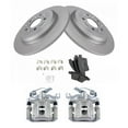 thumbnail image 2 of TRQ Metallic Brake Pad Coated Rotor & Caliper Kit Fits Select Ford Taurus Five Hundred, 2 of 6