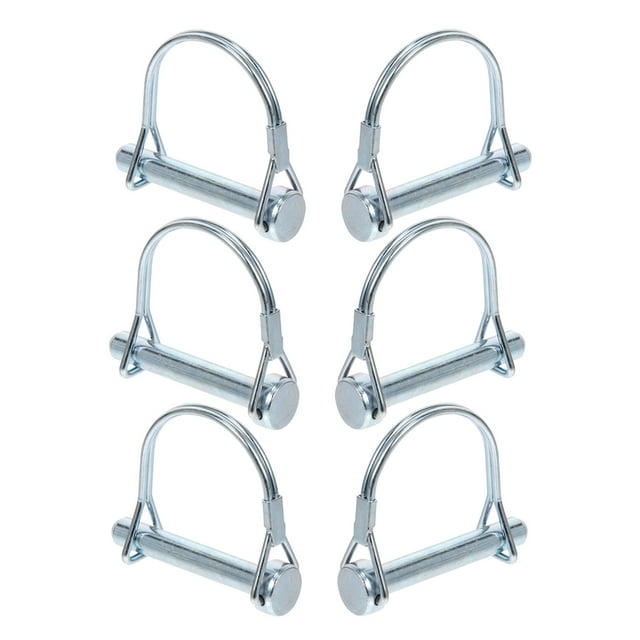 ELAYARD 6Ud Para Enganche D Tipo En Carbono Resistente Para Uso Exterior Plateado