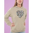 thumbnail image 2 of Colorful Heart Cheetah Print Hoodie Women -Image by Shutterstock, Female Large, 2 of 4