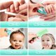 thumbnail image 5 of Kit de aseo de bebé para niños y niñas, de seguridad para recién nacidos, juego de aseo cial para niños y niñas, para padres primerizados, verde 25 en 1, 5 of 5