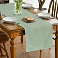 thumbnail image 3 of Mode Light Brown Table Runner, Seasonal Fall Washable Kitchen Dining Table Decoration for Home Party Decor 13x72 Inch, 3 of 16