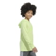 thumbnail image 4 of Boys 8-20 adidas Hooded Heat Map Long Sleeve Heather Tee Color: Grey Size: LARGE, 4 of 4