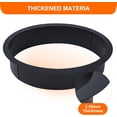 thumbnail image 3 of 39-Inch Round Fire Pit Ring Insert for Above In-Ground Wood Burning, 2.5MM Steel, 3 of 7