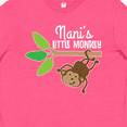 thumbnail image 4 of Inktastic Nani Little Monkey Grandchild Gift Youth T-Shirt, 4 of 5