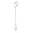 thumbnail image 2 of Joernso Glossy Moon Shape Dessert Spoon Stylish Festive Touch Stainless Steel Stirring Spoon for Party, 2 of 8