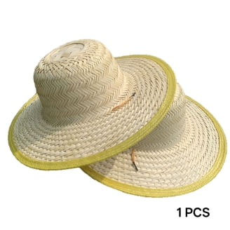 Wholesale Hecho En Mexico Natural Straw Wide Dome Brim Lifeguard Wholesale Hecho En Mexico Natural Straw Wide Dome Brim Lifeguard