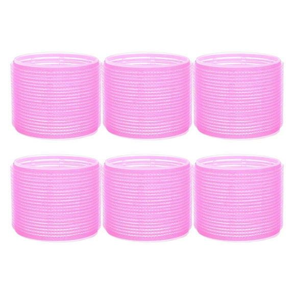 ,6Pcs Bangs Roll, ,Hairstyle Tools salon Curly Random Color DIY , 7.4cm