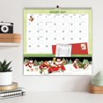thumbnail image 5 of WSBL Folk Song 2024 12x12 Inch Note Nook Wall Calendar, 9781469430270, 5 of 5