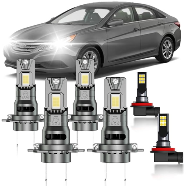 Kit de bombillas para faros antiniebla HUOKEDS para Hyundai Sonata 2011-2014