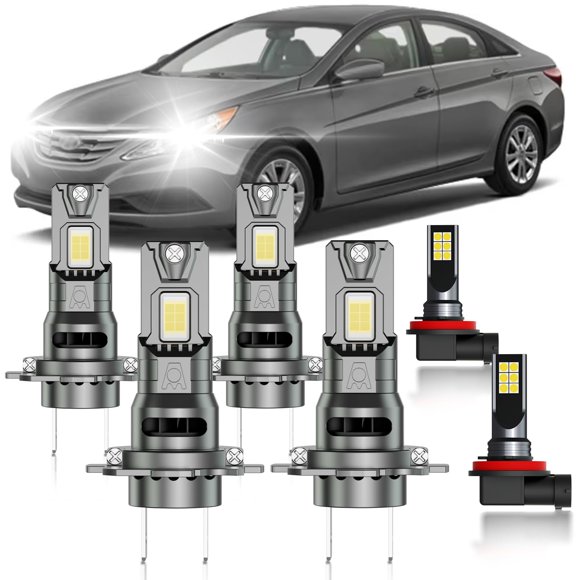 Kit de bombillas para faros antiniebla HUOKEDS para Hyundai Sonata 2011-2014
