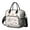 Black-41, variant on Leakproof Large Insulated Lunch Tote with Saving Lives Every Day Nurse Print Dual Compartment Cooler Bag Waterproof Adjustable Strap Foldable Multi Pocket Organizer for Work and Picnic