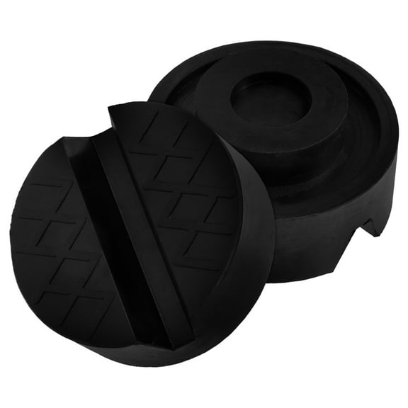 HINTRMENT 2Pcs Universal Floor Jack Pad Thick Rubber Pad with Quick Installation for Mechanics and DIY Car Enthusiasts