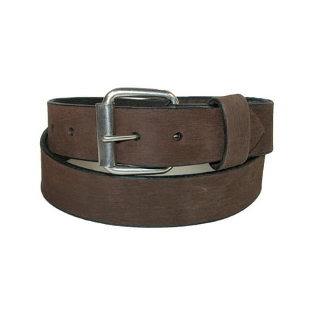 Men's Big & Tall Bark Leather 1.5 Inch Belt (Best 46 Inch Tv Uk)