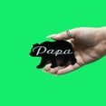 thumbnail image 2 of Papa Bear Patch Family Silhouette Embroidered Iron On, 2 of 2