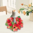 thumbnail image 3 of RKSTN Simulation Candle Holder Simulation Garland Simulation Strawberry Candle Garland Home Party Table Candlestick Decoration Ornament Garland, 3 of 8