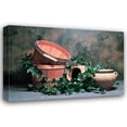 thumbnail image 1 of C. Thomas McNemar 18x13 Gallery Wrapped Canvas Wall Art Titled - Pottery with Ivy II, 1 of 4