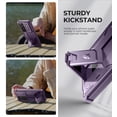 thumbnail image 4 of Dexnor for Samsung Galaxy S24 Ultra Case with Built-in Slide Camera Cover & Screen Protector & Kickstand, Shockproof Rugged Case Full-Body Bumper Protective Cover for Galaxy S24 Ultra 2024, Purple, 4 of 8