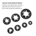 thumbnail image 1 of Starlock Washer, Stable ,Internal Tooth Starlock, Mechanical Equipment Industrial Production Shock Absorption Insulation, 1 of 8