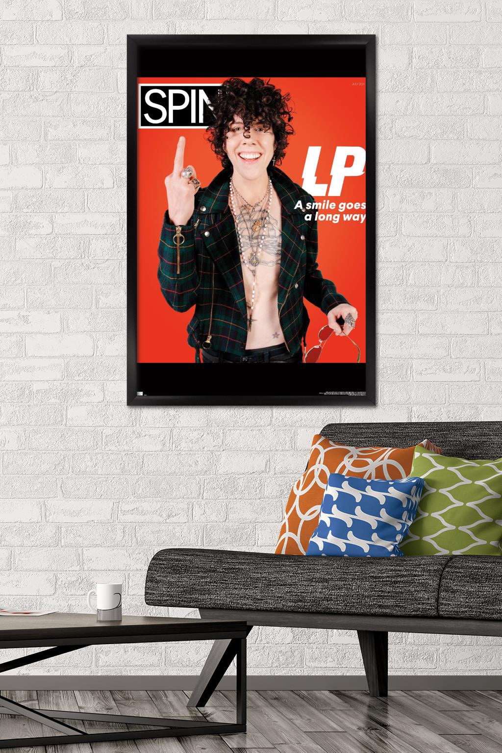 SPIN Magazine - LP 21 Wall Poster, 22.375" x 34" Framed