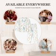 thumbnail image 7 of Salouo Cute Tennis Rackets Pattern Women's Pajamas Set Long Sleeve Button Down Sleepwear Soft Pj Lounge Sets for women 2 Piece Pjs Set with Long Pants-Medium, 7 of 7