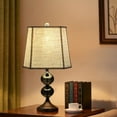 thumbnail image 6 of TOOTOO STAR Square Linen Shade, (10 x 10) ‘x(13 x 13) “x10.5” Spider Replacement Harp Lampshade, 6 of 6