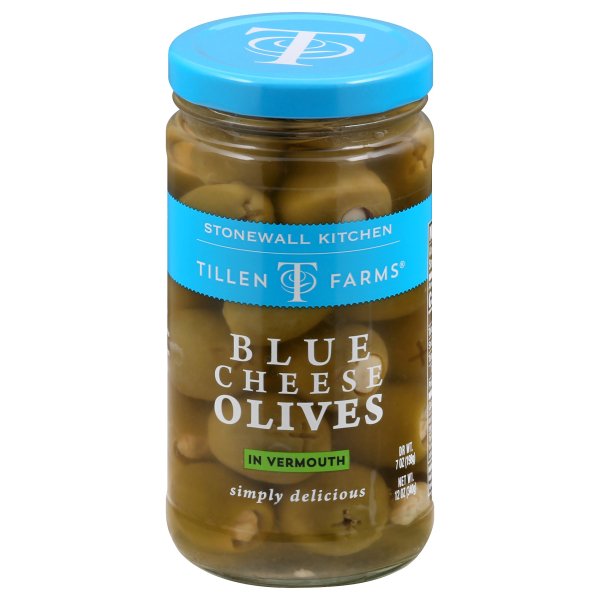 Tillen Farms Blue Cheese Olives, 12 Ounces