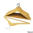thumbnail image 1 of Florida Brands Florida Brand Wood Suit Hangers (Set of 48) Natural, 1 of 2