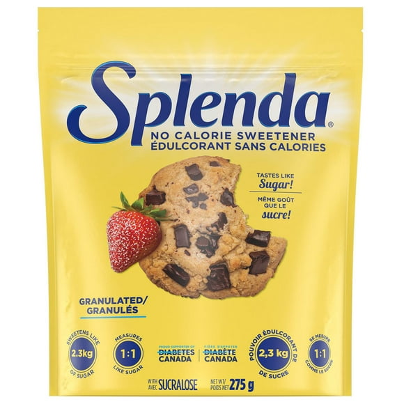 Splenda® No Calorie Sweetener Granulated, 275 g, sucralose