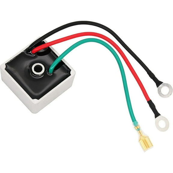 JIAHAOO Aluminum Golf Cart Voltage Rectifier Regulator for EZGO Gas Models TXT RXV Express Shuttle ST Series Direct Replacement
