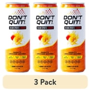 (3 pack) Don't Quit Clean Energy Plus Hydration Mighty Orange Mango 12oz