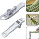 thumbnail image 2 of French Style Green Bean Cutter Multifunctional Vegetable Cutter Bean Peeler Kitchen Tool 1 Piece White, 2 of 5