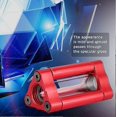 thumbnail image 4 of Acrylic Pc Water Cooling Filter, Dual Internal Led, G1/4" Thread, Red, 4 of 5