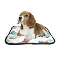 thumbnail image 2 of PKQWTM Bird Butterfly Flower Leaf Branch Pet Dog Cat Bed Pee Pads Mat Cushion Potty Dogsblankets Crate Bed Kennel 36x48 inch, 2 of 3