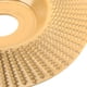 thumbnail image 4 of Disco moldeador de molienda de carburo de tungsteno resistente al desgaste disco de rueda de amoladora de 125 mm para carpintería, 4 of 8