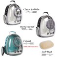thumbnail image 3 of Mochila transportadora para mascotas ORIZZP con burbuja transparente e impermeable, 3 of 6