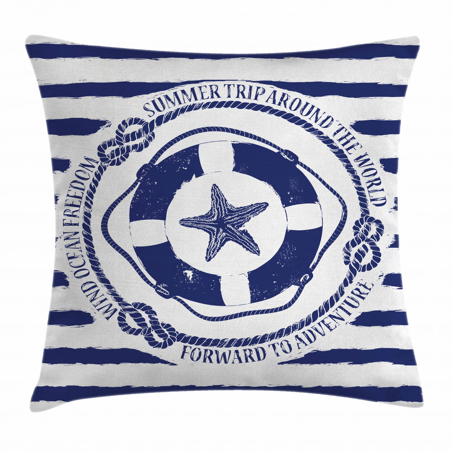 ocean marine nautical starfish cushion cover decorative throw pillow US SELLER 