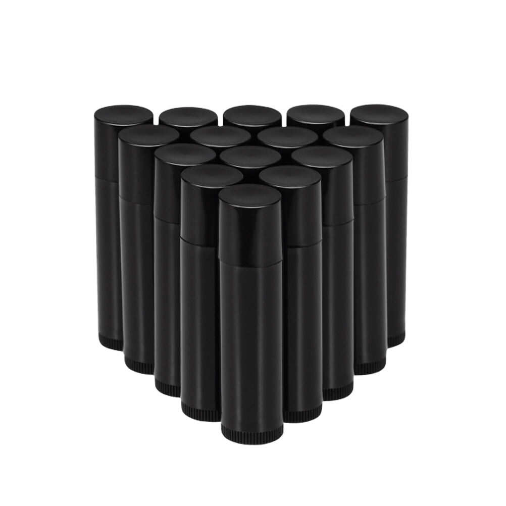 50Pcs 5g DIY Empty Lip Balm Tubes Lip Pomade Storage Container Plastic