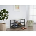 thumbnail image 3 of TRINITY 3-Tier Shoe Bench - Slate Gray, 3 of 6