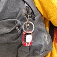 thumbnail image 3 of FRCOLOR  Cartoon Keychain Women Initial Handle Charm Keychains Miss Red, 3 of 8