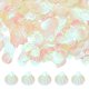 thumbnail image 1 of Paquete de 600 Lentejuelas en Forma de Concha, 50g Lentejuelas Sueltas [AB Beige], 1 of 6
