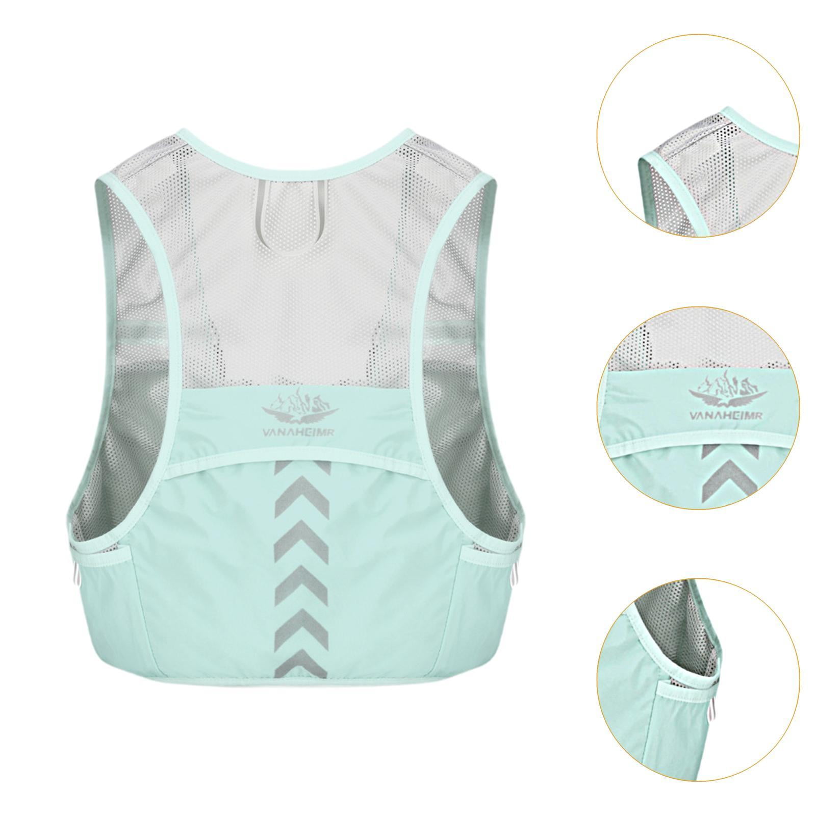 GARENDE Running Vest Breathable Adjustable Vest for Running Outdoor Sports Green