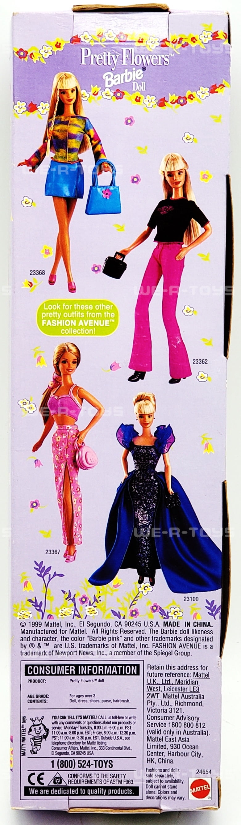 Barbie Pretty Flowers Doll