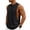 Black, variant on Mfakffe Mens Tank Top Fashion Round Neck Loose Comfy Breathable Gym Tank Top Quick Dry Sleeveless Versatile Fashion Fitness Sport Vest