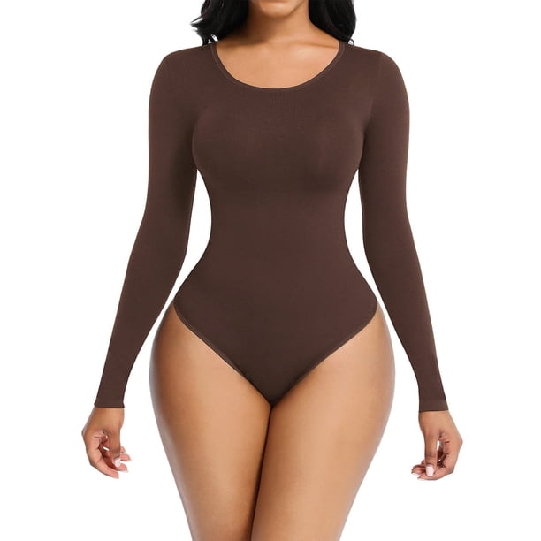 Body Shaper Soo Slick para mujer de manga larga