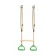 thumbnail image 4 of Juego de columpios de trapecio para niños y adultos, equipo de juegos con anillos de gimnasio Verde, 4 of 9