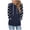 Black, variant on Color Blocked Loose Casual Long Sleeved Hooded Sweatshirt with Pockets Stylish Comfortable Fashionable for Spring Summer Casual Party Everyday Wear Green M