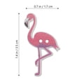 thumbnail image 2 of MasteelfCA 50pcs Nordic Flamingo Pattern Decorative Button Children Sewing Buttons Animals Wood Buttons for DIY Decoration (Pink), 2 of 8
