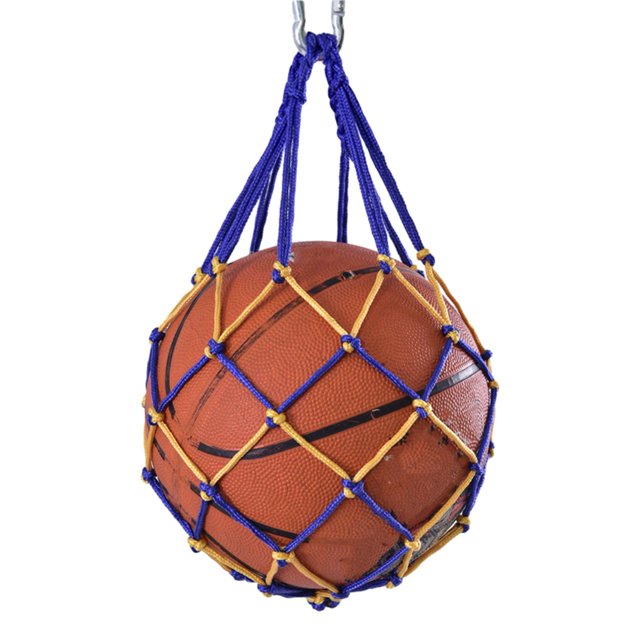CSChome Sac de Filet de Football Filet de Basket Résistant à l'Usure Forte Capacité de Charge Rangement de Volleyball Football Multifonction