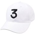 thumbnail image 2 of SURJDE Embroider Chance Baseball Caps Rapper Number 3 Caps, Rock Hip Hop Classic Cotton Sunbonnet Plain Hat, 2 of 7