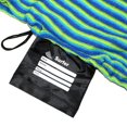 thumbnail image 3 of Tidal Wake TAG-IT Surf & Wake Board Sock with Name Tag - Round Nose 60" Green Stripe, 3 of 4